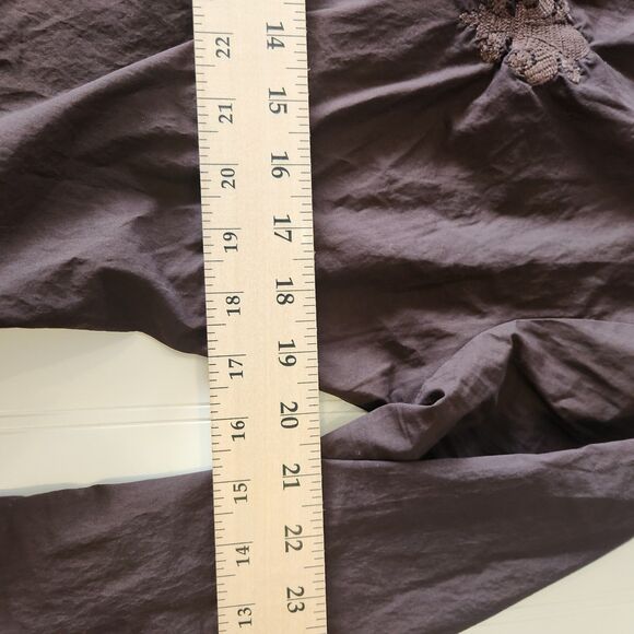 Barefoot Dream Large Brown Tunic 100% Prima Cotton 27.7452 - Picture 7 of 10